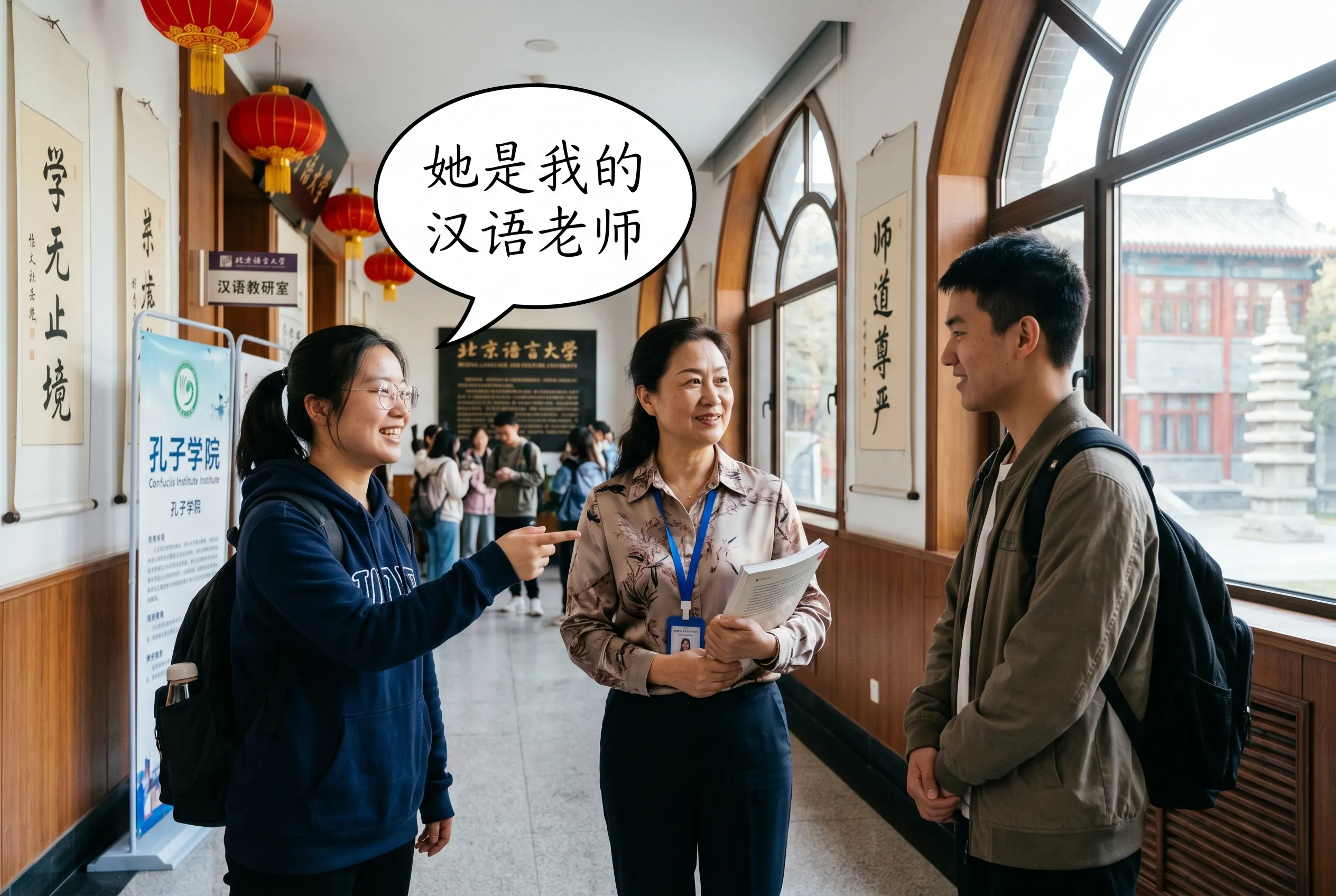 4-dars: 他是我...