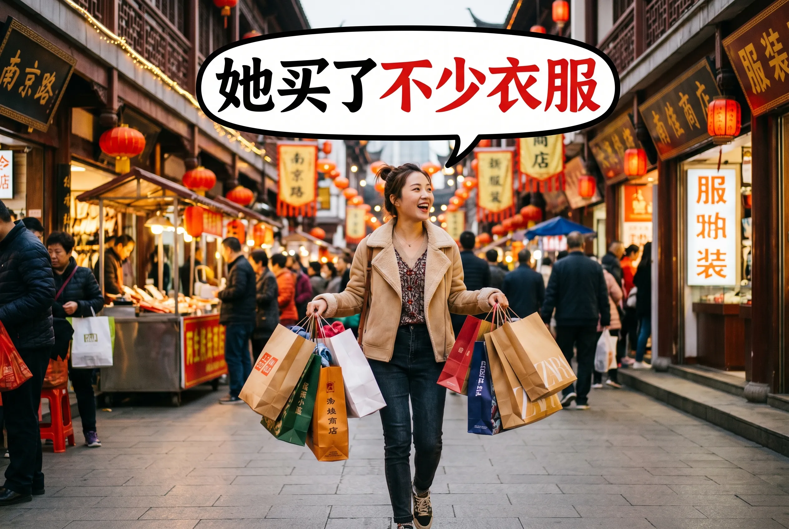 14-dars: 她买了...
