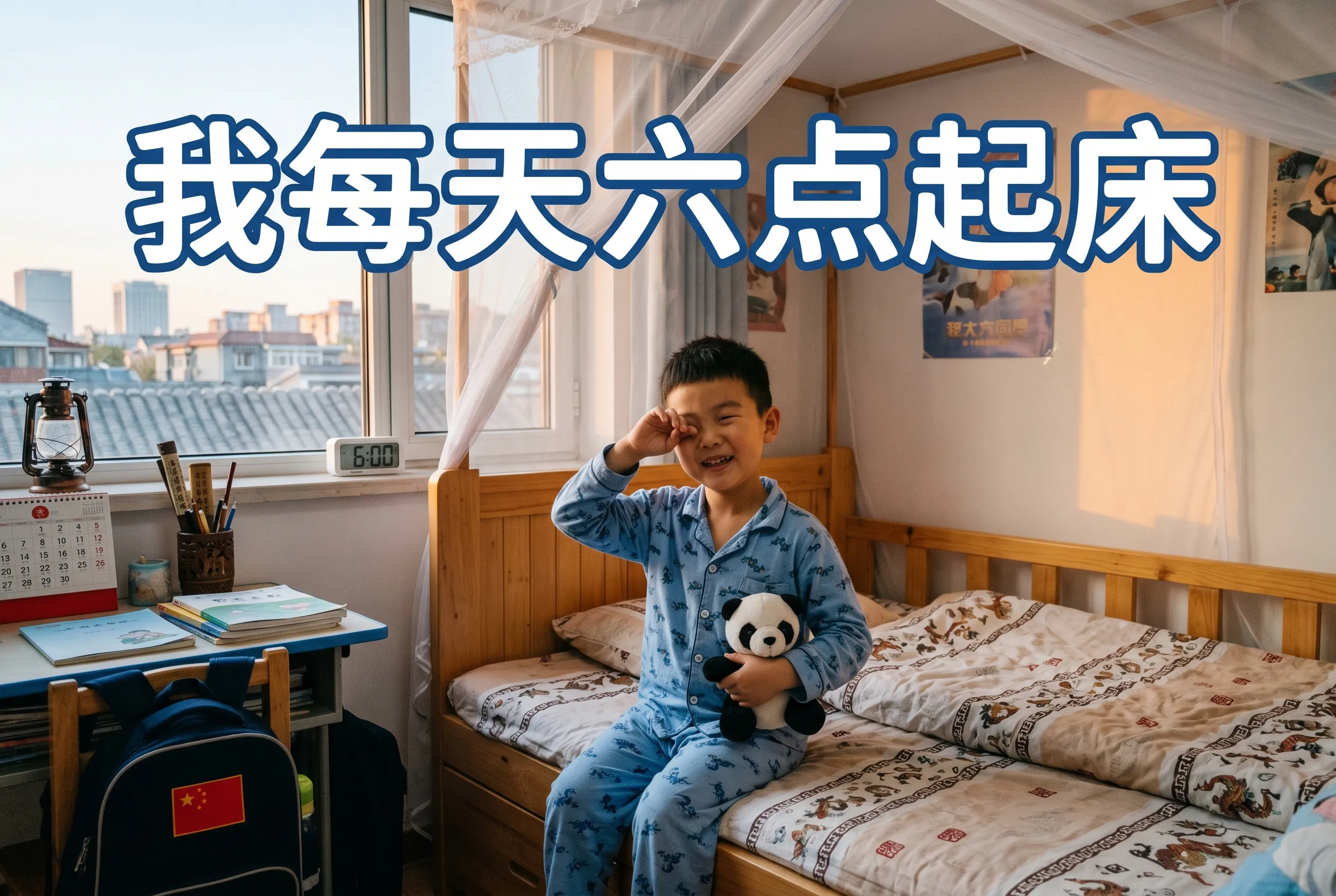 2-dars: 我每天...