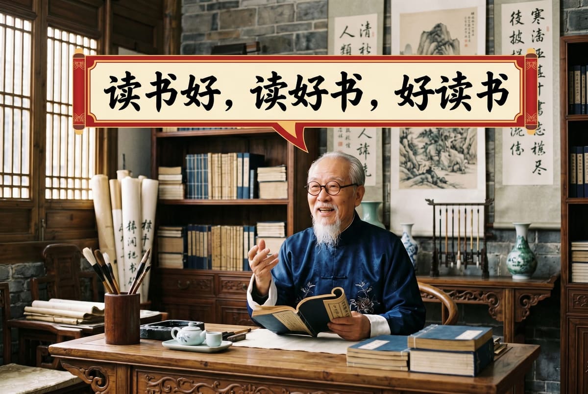 11-dars: 读书好，