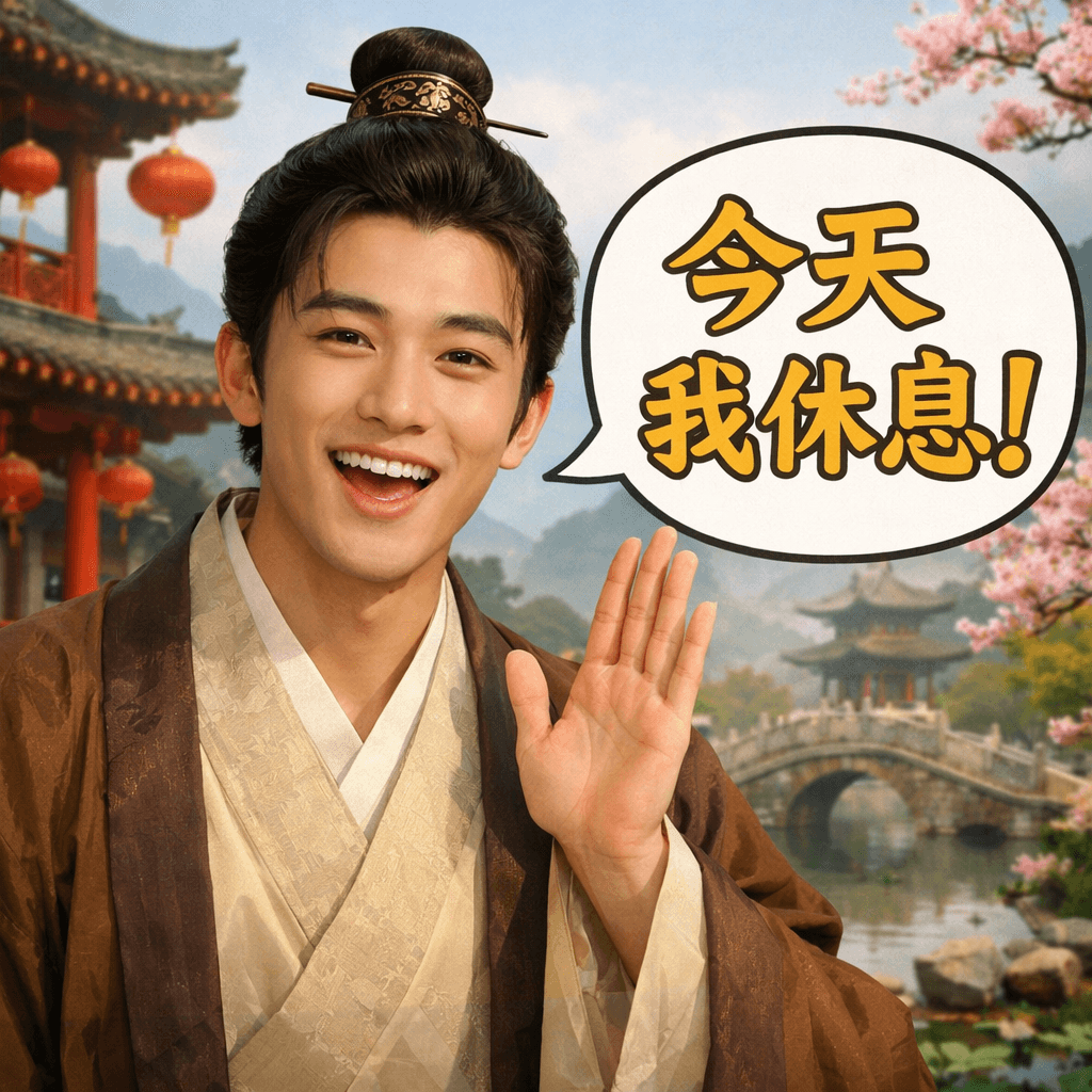 5-dars: 今天我...