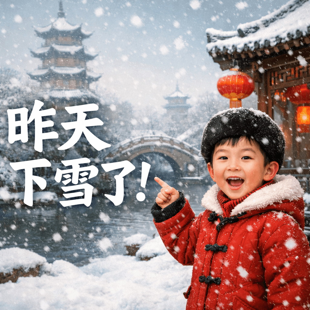 12-dars: 昨天下...